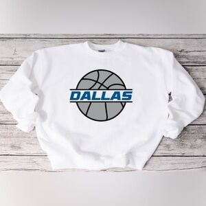Dallas Mavericks Basketball Crewneck